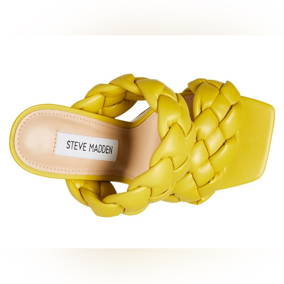 STEVE MADDEN Kenley Heel , Citron, size 6 - Picture 4 of 13